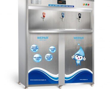 Máy lọc nước Bán công nghiệp 3 vòi tích hợp lọc RO công suất 50 lít/giờ Máy lọc nước Bán công nghiệp 3 vòi tích hợp lọc RO công suất 50 lít/giờ